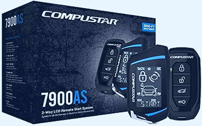 Amazon.com: Compustar CS7900-AS All-in-One 2-Way Remote Start and Alarm  Bundle w/ 3000 feet Range : Automotive